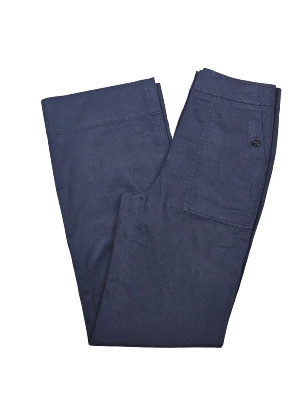 Nordstrom Signature Women's Navy Wide Leg Pants Size 4